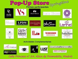 POP-UP STORE SPRINGTIME