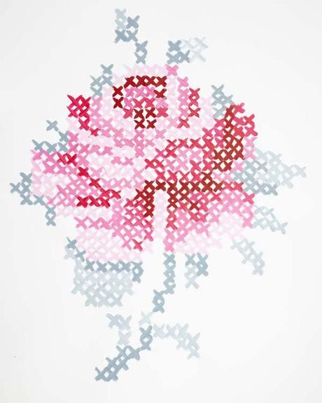 Punto de cruz XL. Una decoracion diferente