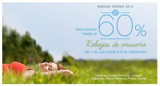 Rebajas on-line textil del hogar, Burrito Blanco Rebajas on-line textil del hogar, Burrito Blanco