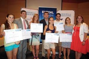 Foto Grupo Entrega Diplomas Curso Agencias Viajes EUROAL 2013