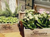 Vintage romántico flores