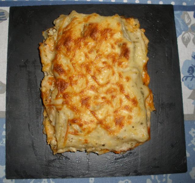 Lasaña con Pechuga de Pollo