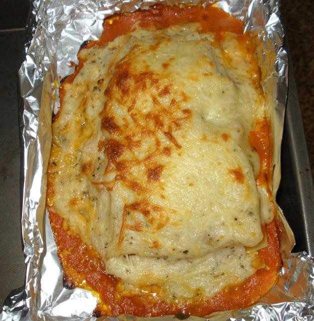 Lasaña con Pechuga de Pollo