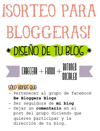 Sorteo con Be Bloggera Blogs