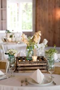 caja madera centro mesa