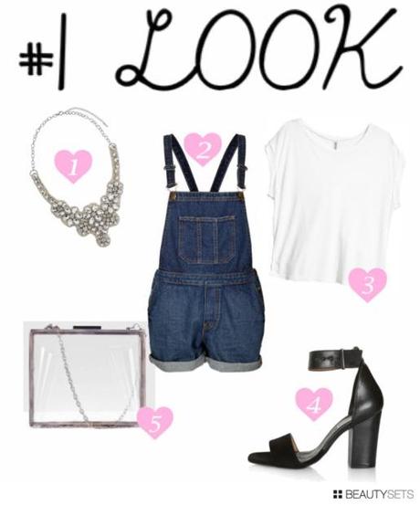 Beautysets - denim dungaree
