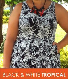 Blanco & Negro Tropical