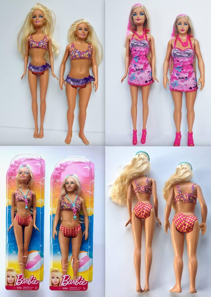 Cómo se vería Barbie si fuera una mujer promedio? - Paperblog