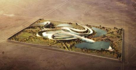 Proponen la Construcción de Este Moderno Mega Palacio en Qatar