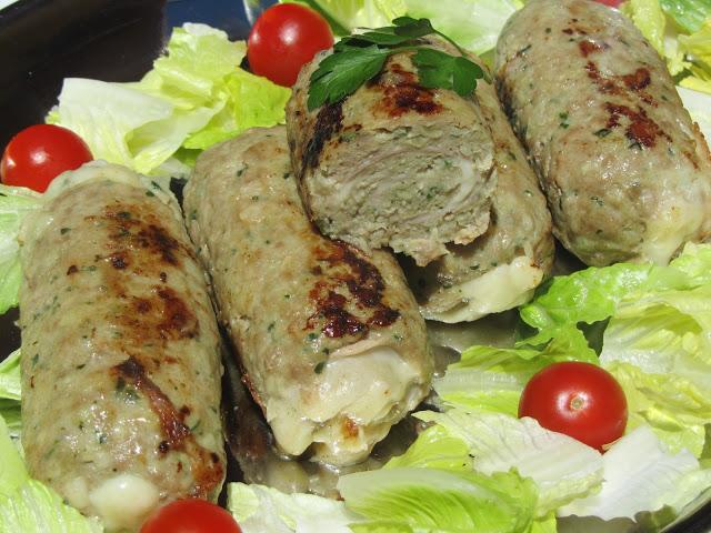 Hamburguesas enrolladas