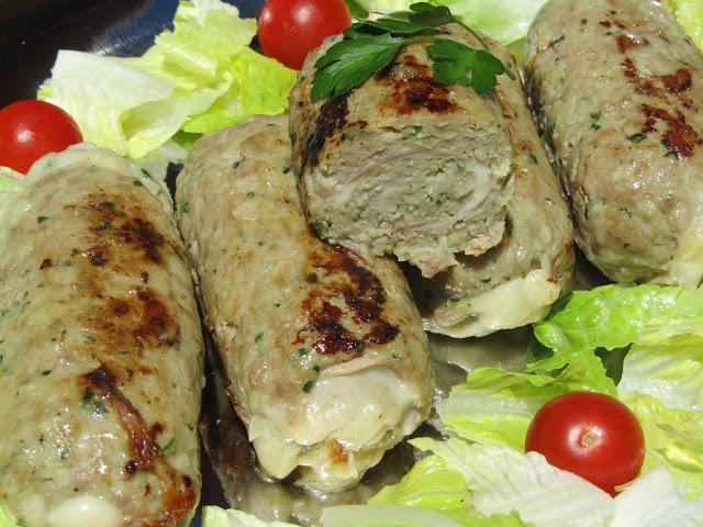 Hamburguesas enrolladas