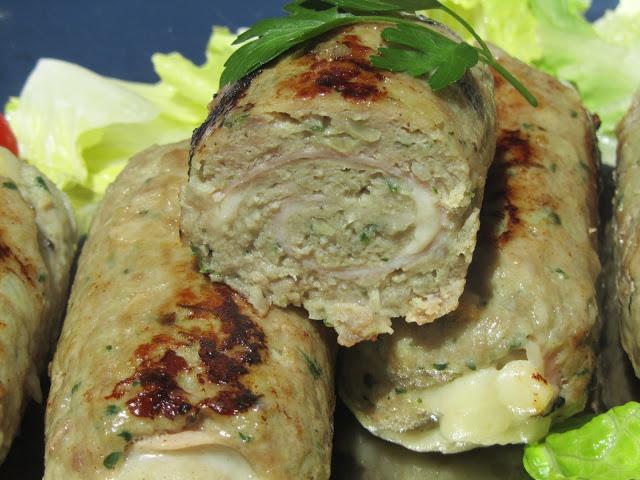 Hamburguesas enrolladas