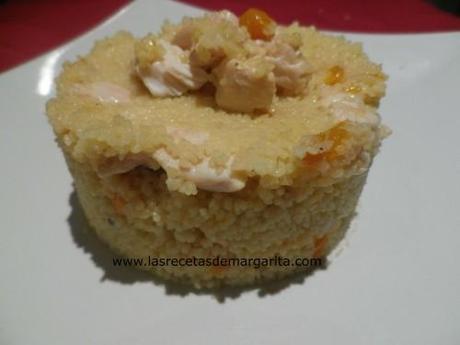 pollo con cuscus y3 Pollo con couscous – Receta para niños