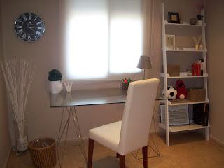 DIY Antes y Después '13: La pizarra portafotos de Inés y su calcamonía de tiza