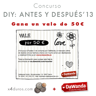 DIY Antes y Después '13: La pizarra portafotos de Inés y su calcamonía de tiza