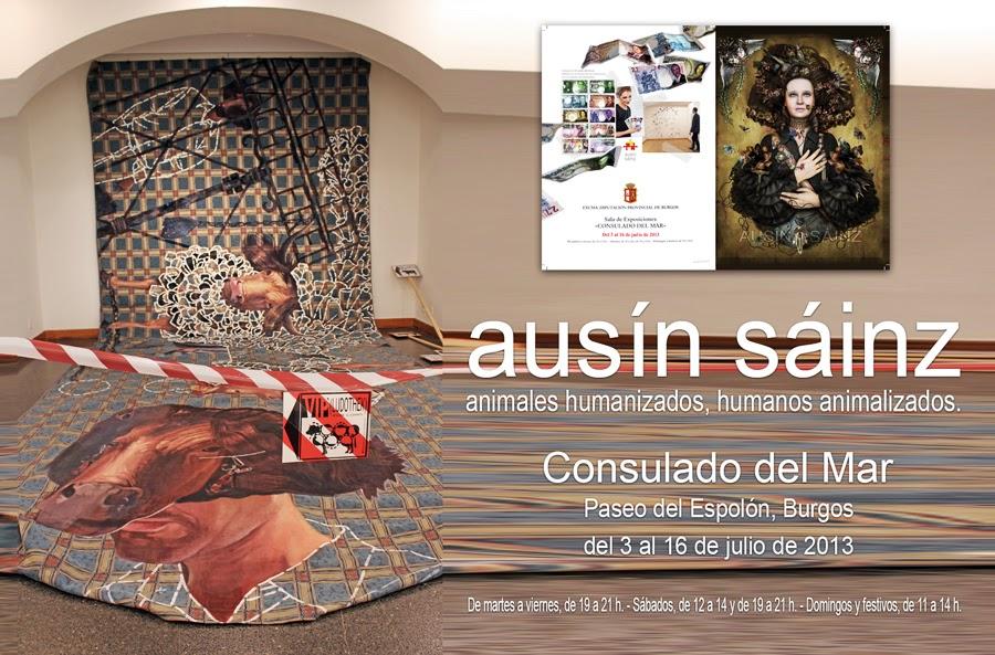 Ausín Sáinz en el Consulad del Mar, Burgos.