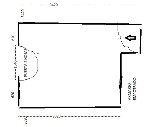 Proyecto diseño 3D - habitacion juvenil completa - sketchup - vray - creyesnavarro - 0