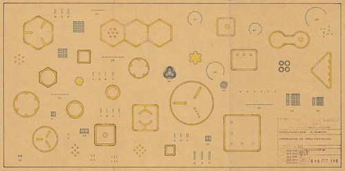 centuryofthechild:

Aldo van Eyck. Drawing of sandpits,...