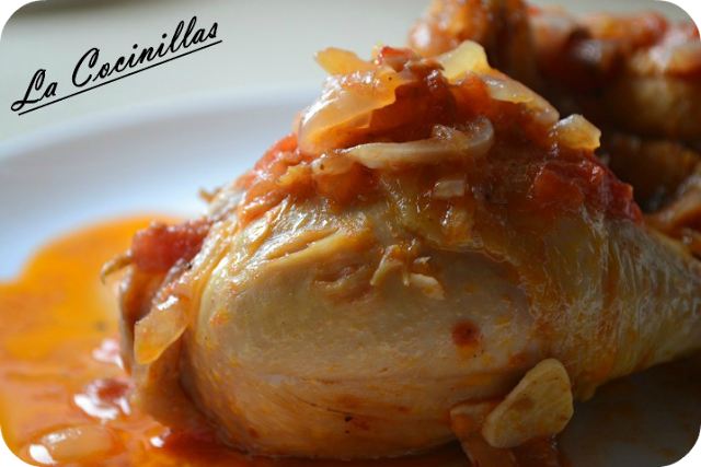 Pollo en salsa light ( bajo en calorias )