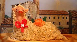 Favara: el castillo de Chiaramonte y el “agnello pasquale”