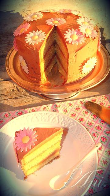 Layer cake de nutella.