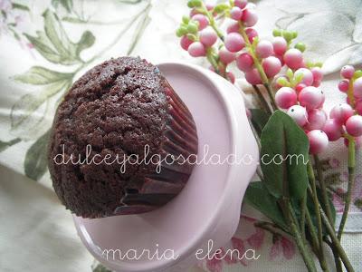 Muffins de chocolate