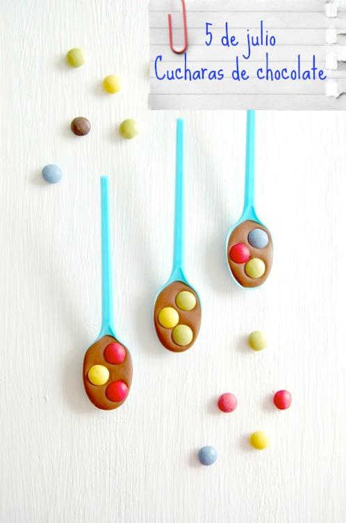 Fun with Kids summer: Cucharas de chocolate