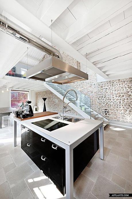 UNA VILLA ITALIANA TRANSFORMADA EN LOFT