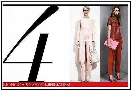 Trends: The new minimalism mashes up with modernism. El minimalismo modernizado es tendencia