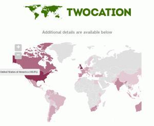 mapa seguidores twitter