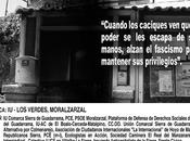 Concentración ante atentado sufrido sede Moralzarzal