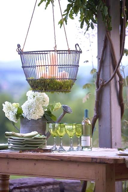 Una mesa de verano