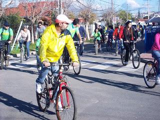 250 PERSONAS PARTICIPARON EN ENTRETENIDA CICLETADA FAMILIAR
