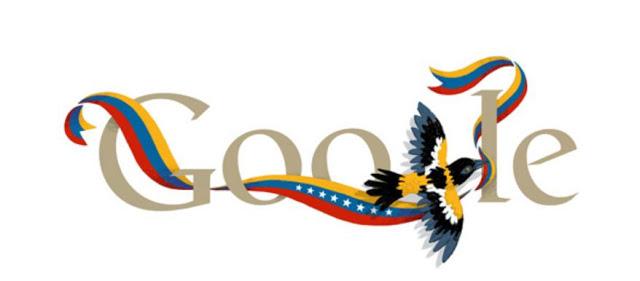 DOODLE DE GOOGLE  Y LA INDEPENDENCIA DE VENEZUELA