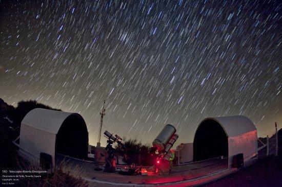 Proyecto GLORIA permite operar a cualquier internauta un telescopio del Observatorio del Teide