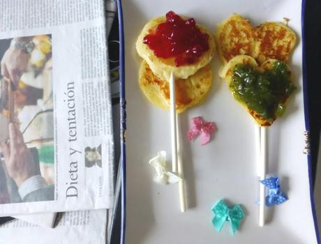 Tortitas como Piruletas...al gusto