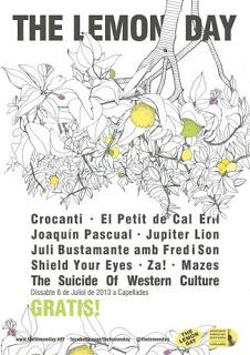 Horarios Lemon Day 2013