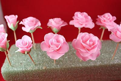 Paso a paso: hacer rosas con fondant