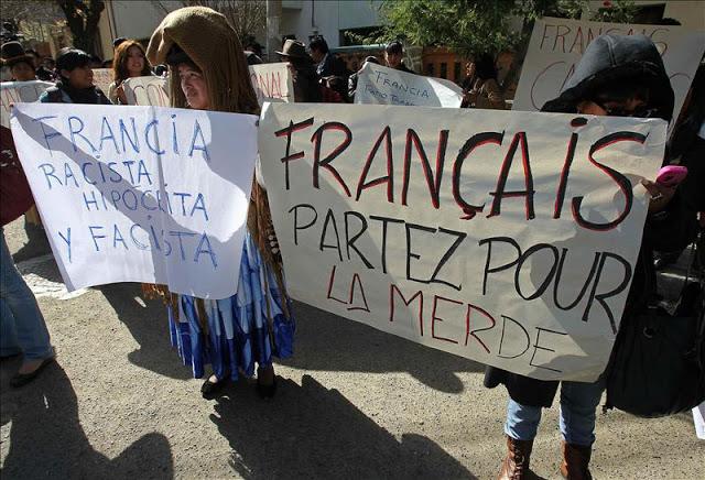 Francia no se disculpará públicamente por atentado a Evo