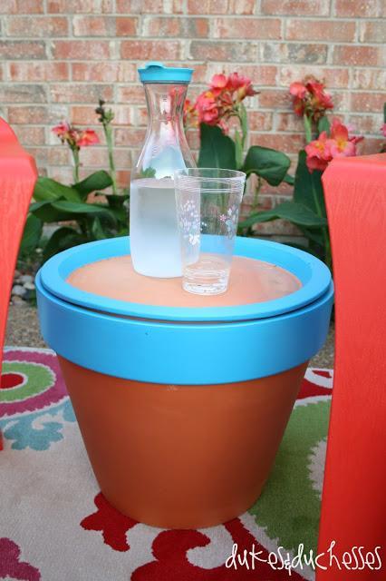 cómo hacer una mesa para el jardín