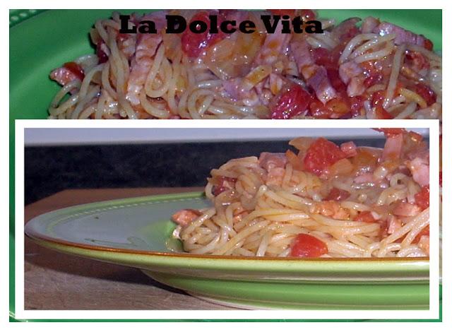 BUCATINI A LA AMATRICIANA