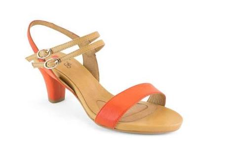 Sandalias de color naranja de Mikaela (Elche)