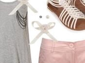 Outfit verano juego ropa polo manga cero zapatos blancos