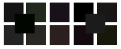 pigmentos negros pintura