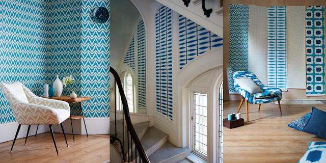 SCION: PAPELES DE PARED Y TEXTILES / SCION WALLPAPERS AND FABRICS