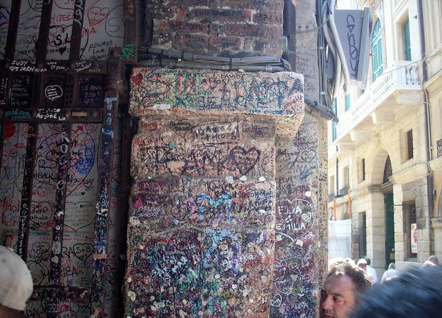 PIZZA GOLOSA Y CASA DE JULIETTA EN VERONA