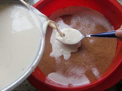 Tarta de leche merengada