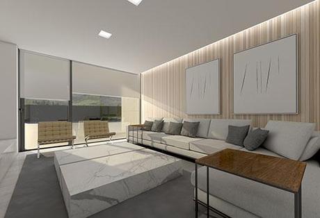 A-cero presenta una propuesta de interiorismo para una vivienda en Sevilla (I)