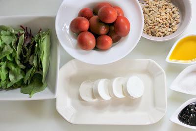 Menú sencillo y sano para un día de verano.