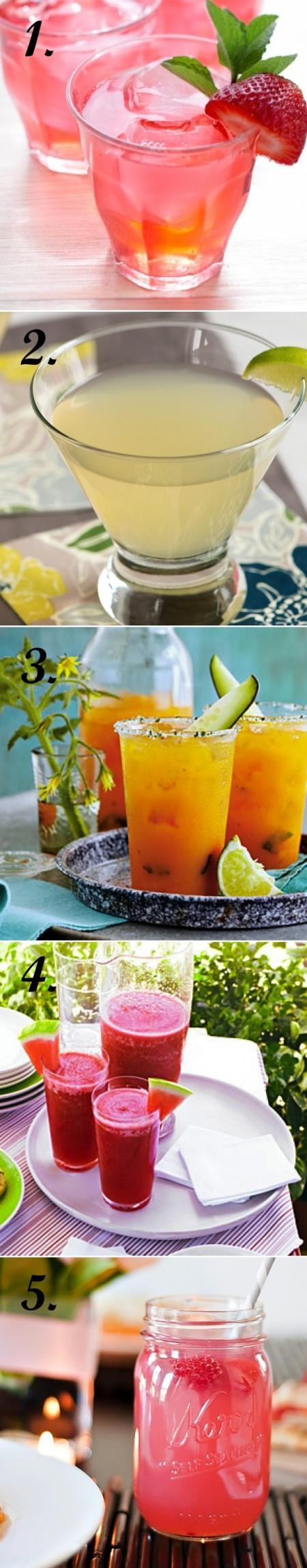 5 summer coctails recipes